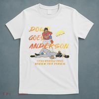 Down Goes Anderson Funny Baseball Meme T-Shirt thumb 5