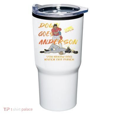 Down Goes Anderson Funny Baseball Meme Tumbler