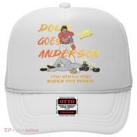 Down Goes Anderson Funny Baseball Meme Hat thumb 0