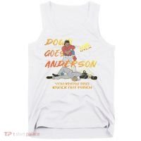 Down Goes Anderson Funny Baseball Meme Tank Top thumb 0