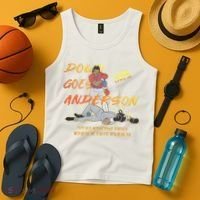 Down Goes Anderson Funny Baseball Meme Tank Top thumb 4