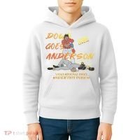 Down Goes Anderson Funny Baseball Meme Kids Hoodie thumb 4