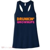 Drunkin' Grownups Adult Party Sarcastic Funny Humor Women's Tank Top thumb 0