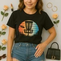 Disc Golf Art Disc Golfer Disc Golf Comfort Colors Boxy T-Shirt thumb 2
