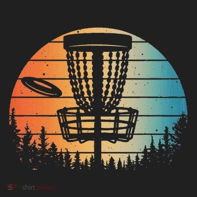 Disc Golf Art Disc Golfer Disc Golf Comfort Colors Boxy T-Shirt