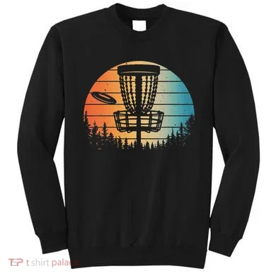 Disc Golf Art Disc Golfer Disc Golf Sweatshirt