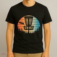 Disc Golf Art Disc Golfer Disc Golf T-Shirt thumb 3