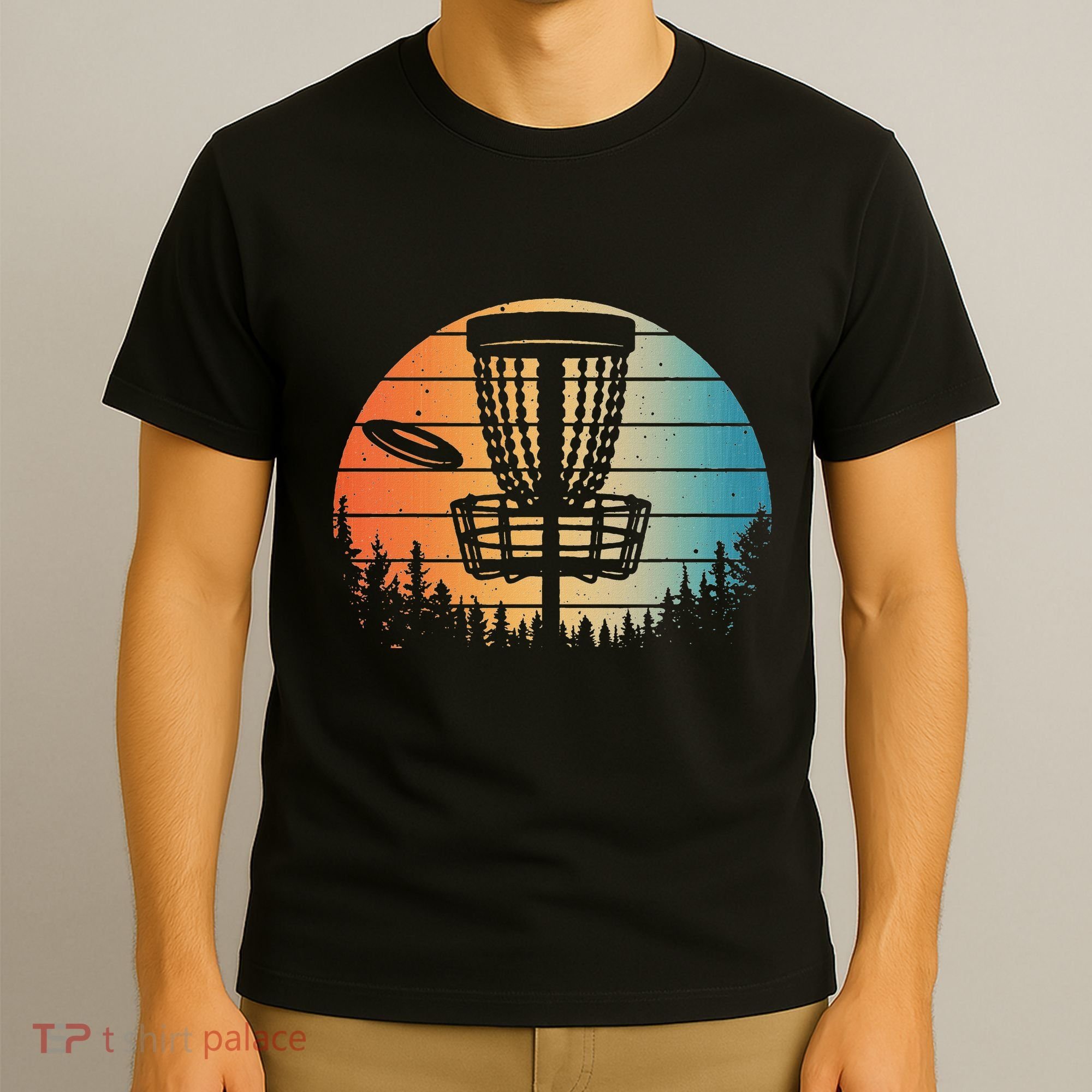 Disc Golf Art Disc Golfer Disc Golf T-Shirt