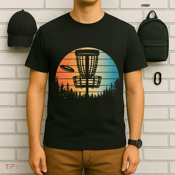 Disc Golf Art Disc Golfer Disc Golf T-Shirt
