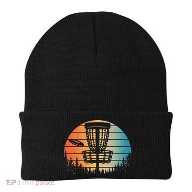 Disc Golf Art Disc Golfer Disc Golf Beanie