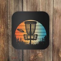 Disc Golf Art Disc Golfer Disc Golf Coaster thumb 0
