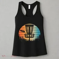 Disc Golf Art Disc Golfer Disc Golf Women's Tank Top thumb 3