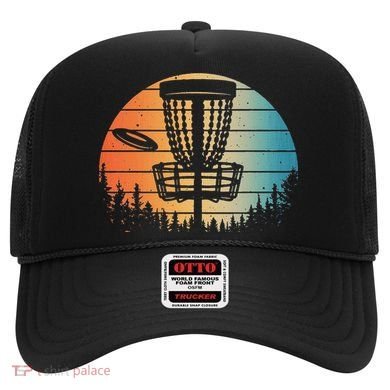 Disc Golf Art Disc Golfer Disc Golf Hat