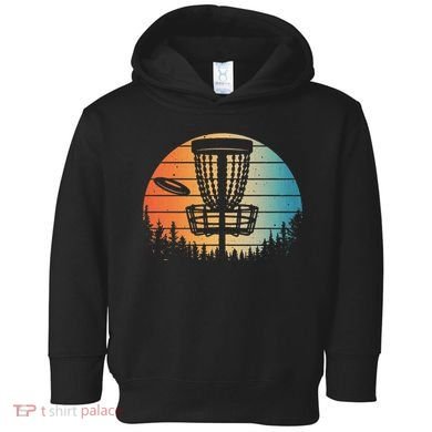 Disc Golf Art Disc Golfer Disc Golf Toddler Hoodie