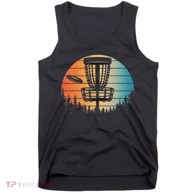 Disc Golf Art Disc Golfer Disc Golf Tank Top