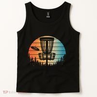 Disc Golf Art Disc Golfer Disc Golf Tank Top thumb 2