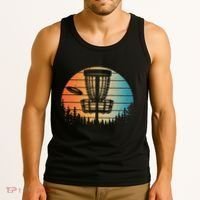 Disc Golf Art Disc Golfer Disc Golf Tank Top thumb 3