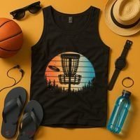 Disc Golf Art Disc Golfer Disc Golf Tank Top thumb 4