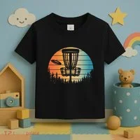 Disc Golf Art Disc Golfer Disc Golf Toddler T-Shirt thumb 3