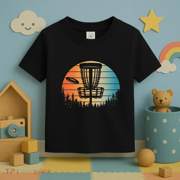 Disc Golf Art Disc Golfer Disc Golf Toddler T-Shirt