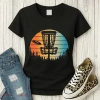 Disc Golf Art Disc Golfer Disc Golf Women's T-Shirt thumb 3
