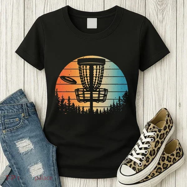Disc Golf Art Disc Golfer Disc Golf Women's T-Shirt