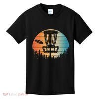 Disc Golf Art Disc Golfer Disc Golf Kids T-Shirt thumb 0