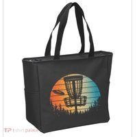 Disc Golf Art Disc Golfer Disc Golf Tote Bag thumb 2