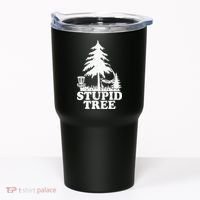 Disc Golf Art For  Stupid Tree Fun Disc Golf Player Tumbler thumb 0