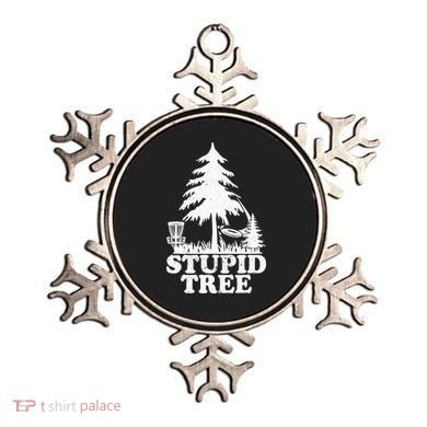 Disc Golf Art For  Stupid Tree Fun Disc Golf Player Ornament