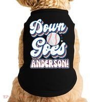 Down Goes Anderson Doggie Tank thumb 0