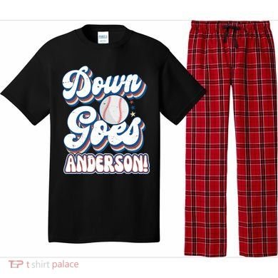 Down Goes Anderson Pajama Set
