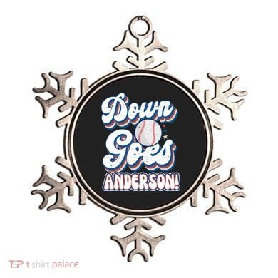 Down Goes Anderson Ornament