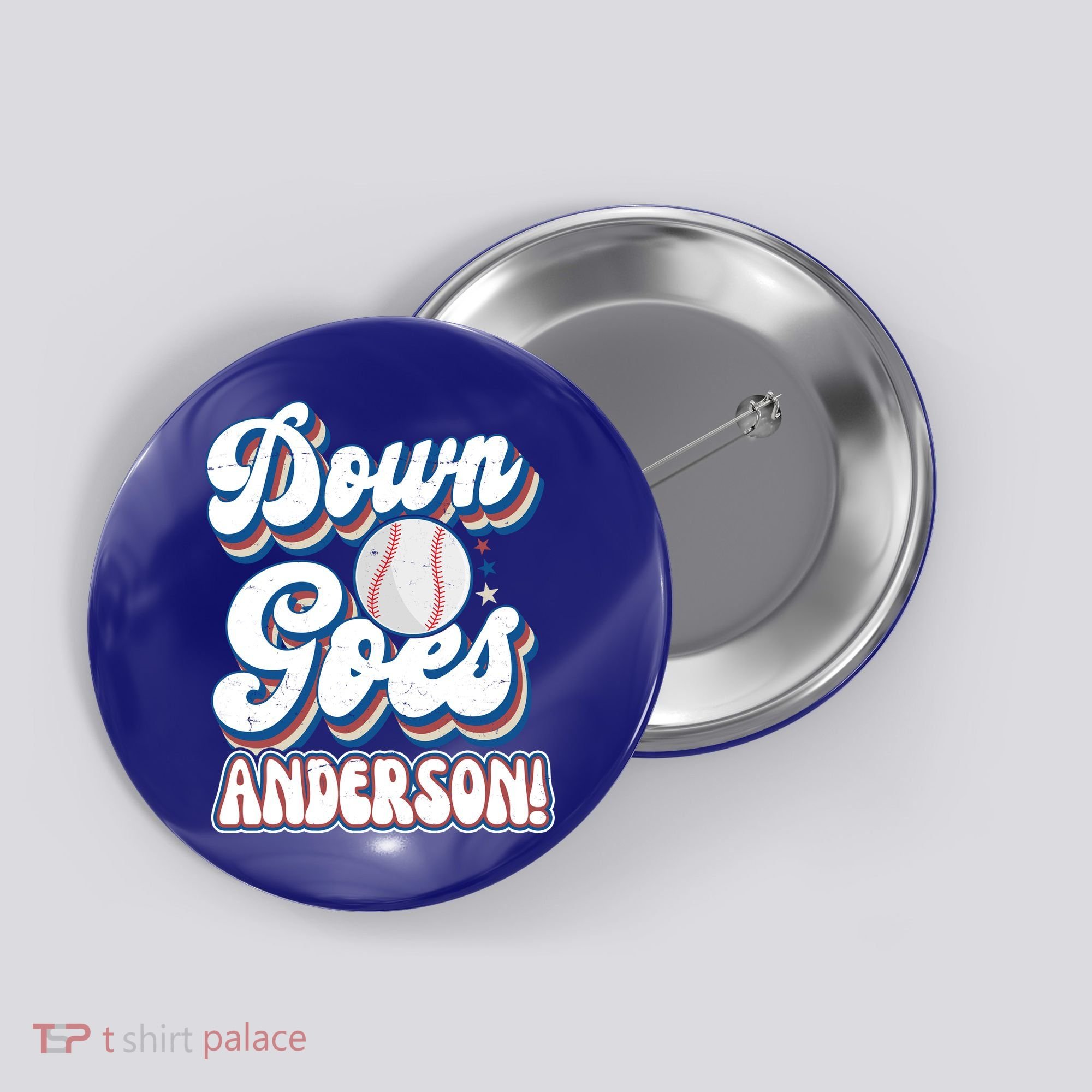 Down Goes Anderson Button