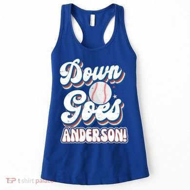 Down Goes Anderson Women's Tank Top