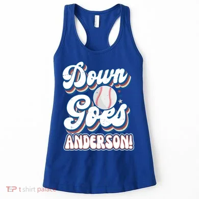 Down Goes Anderson Women's Tank Top