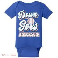 Down Goes Anderson Baby Bodysuit thumb 0
