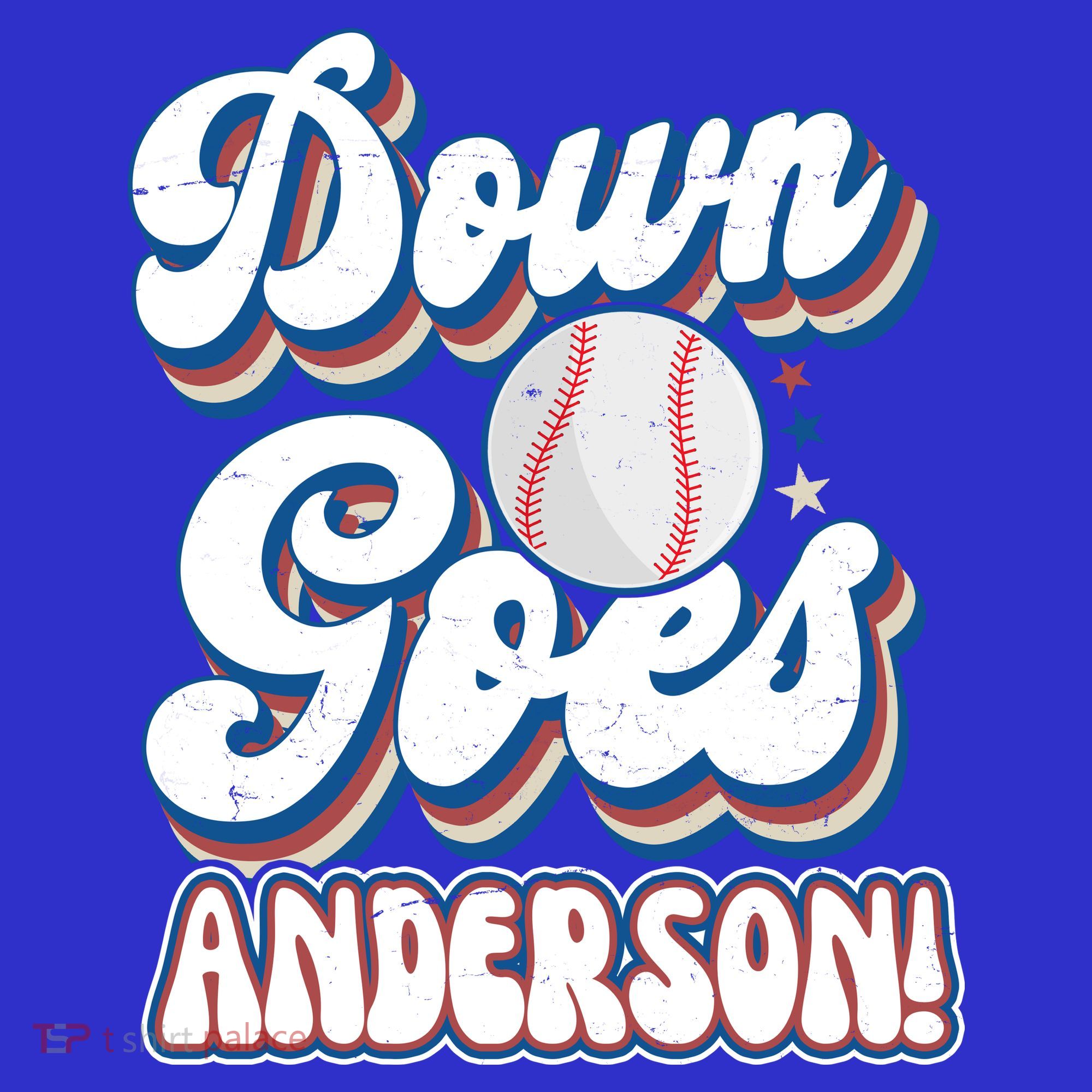 Down Goes Anderson Women's Long Sleeve Shirt