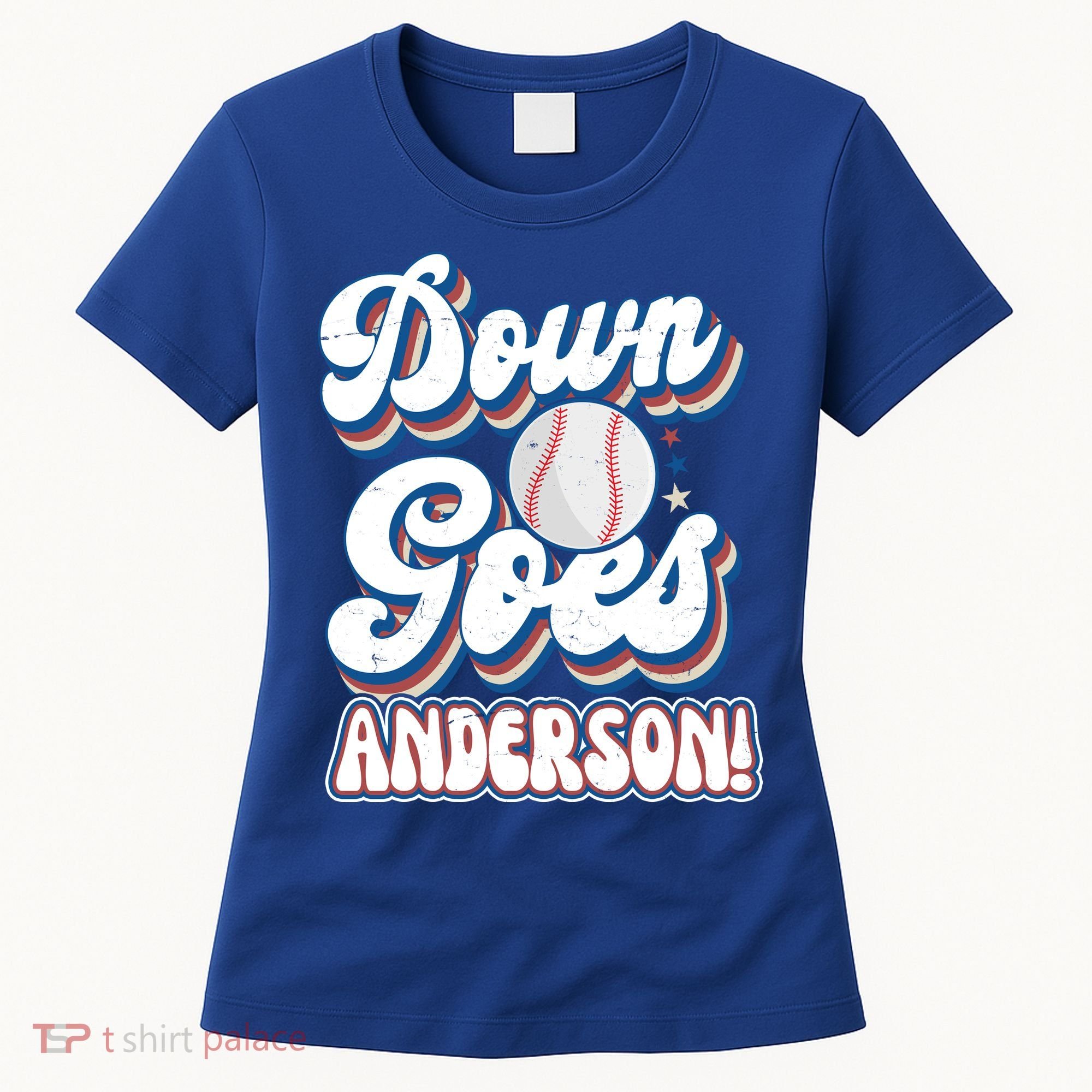 Down Goes Anderson Women's T-Shirt