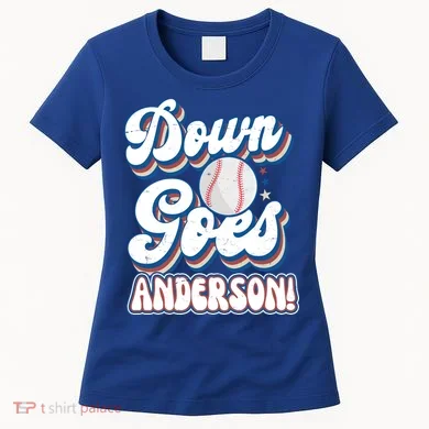 Down Goes Anderson Women's T-Shirt