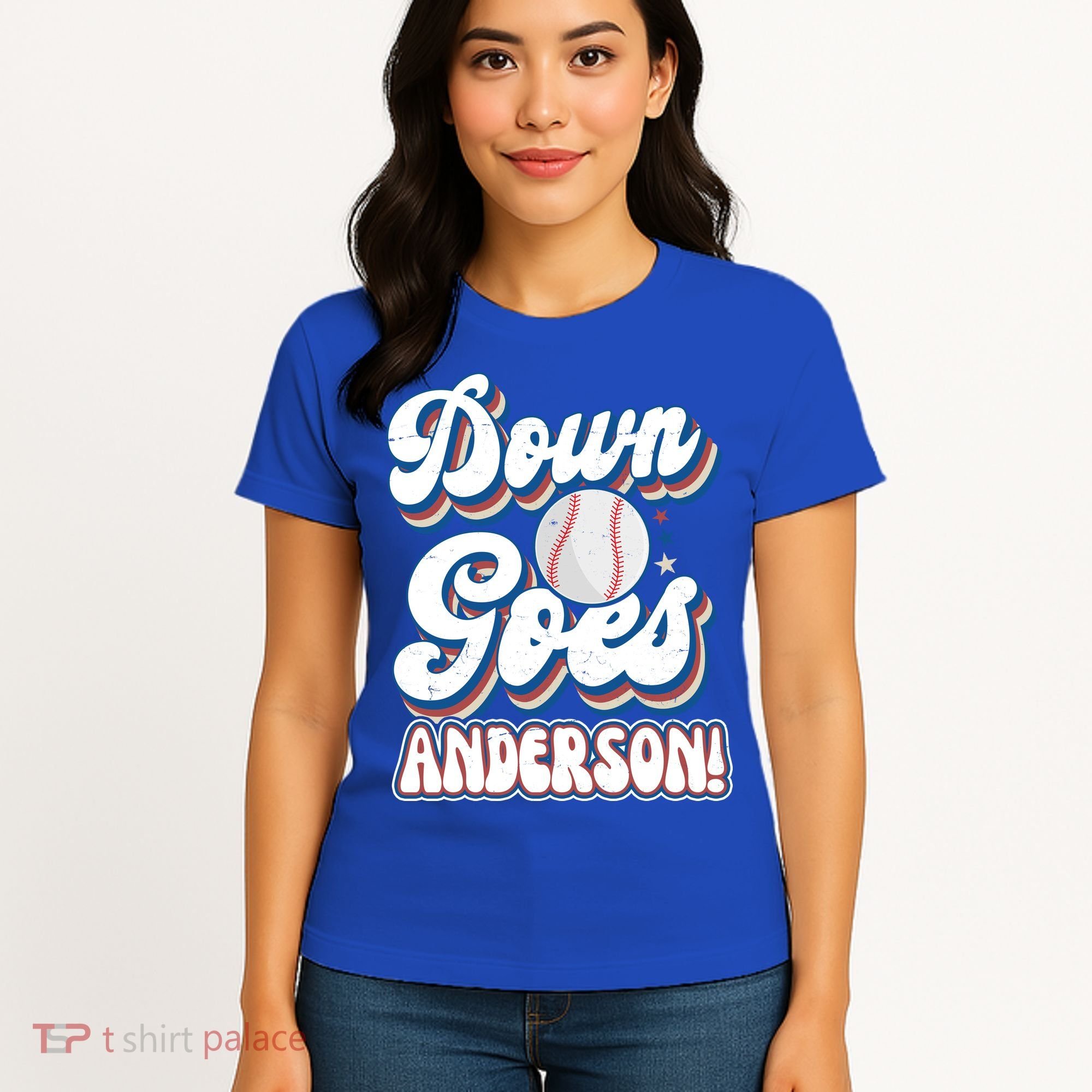 Down Goes Anderson Women's T-Shirt