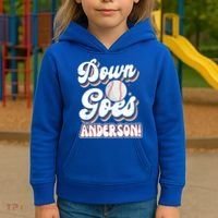 Down Goes Anderson Kids Hoodie thumb 3