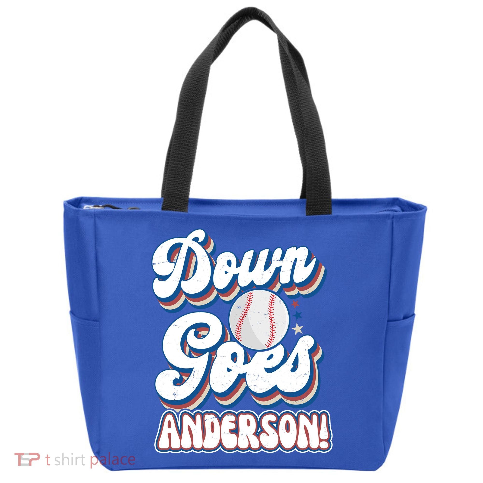 Down Goes Anderson Tote Bag