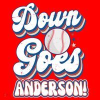 Down Goes Anderson Santa Hat thumb 1