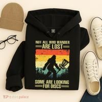 Disc Golf Art For Women Disc Golf Player Hoodie thumb 4