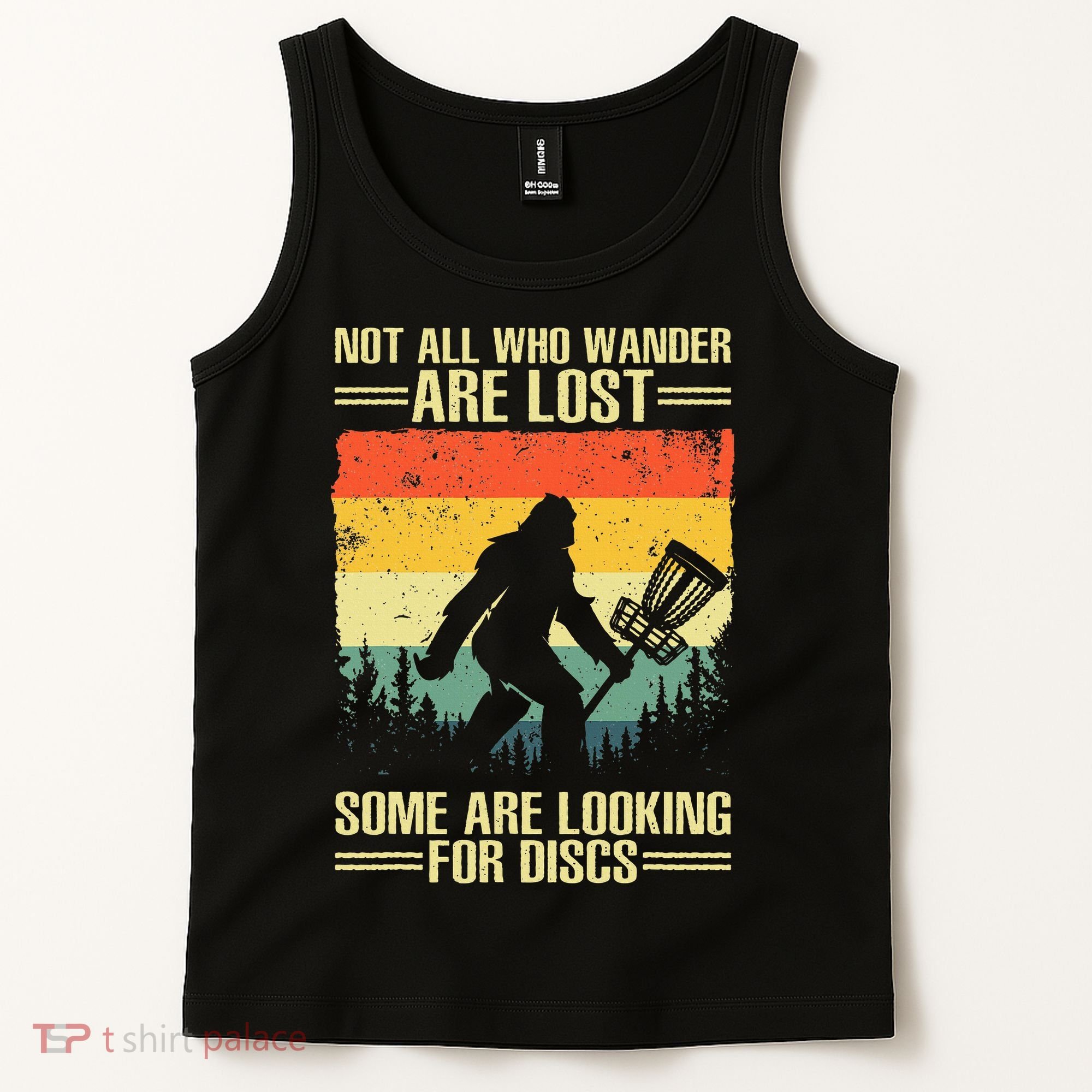 Disc Golf Art For Women Disc Golf Player Tank Top