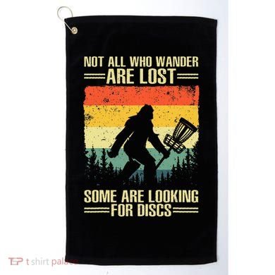 Disc Golf Art For Women Disc Golf Player Golf Towel