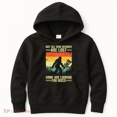 Disc Golf Art For Women Disc Golf Player Kids Hoodie
