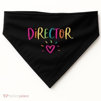 Director Gift Appreciation Theatre Activity Nursing Hr USA-Made Doggie Bandana