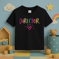 Director Gift Appreciation Theatre Activity Nursing Hr Toddler T-Shirt thumb 3